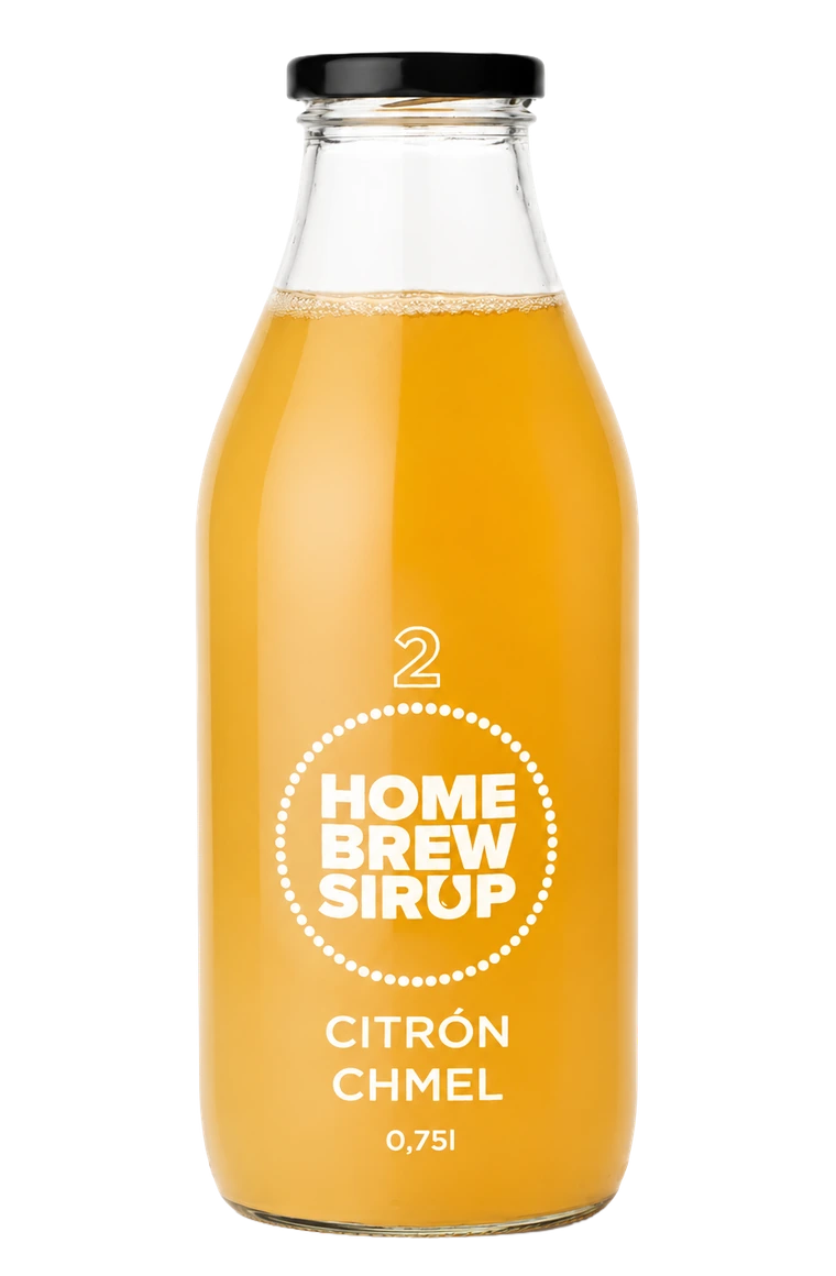Home Brew Sirup Citrón chmel 0,75 l produktová lahev